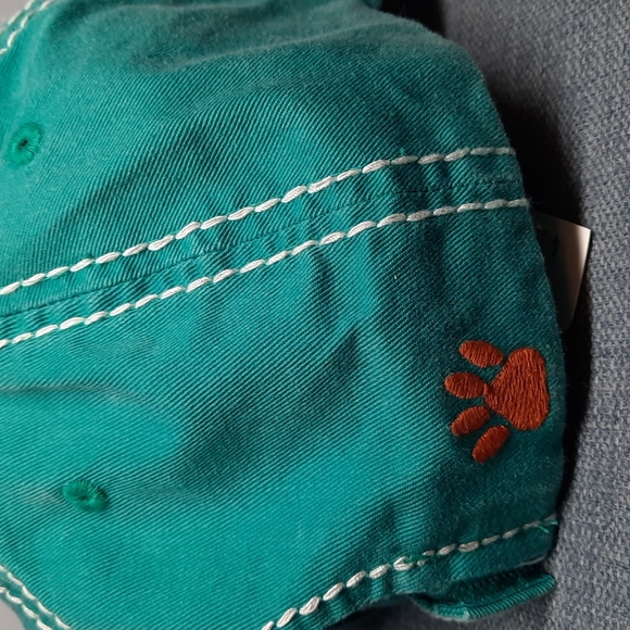 #Dog Momma Baseball Hat Cap Headwear Vintage Look KBETHOS NWOT Teal - Picture 7 of 10